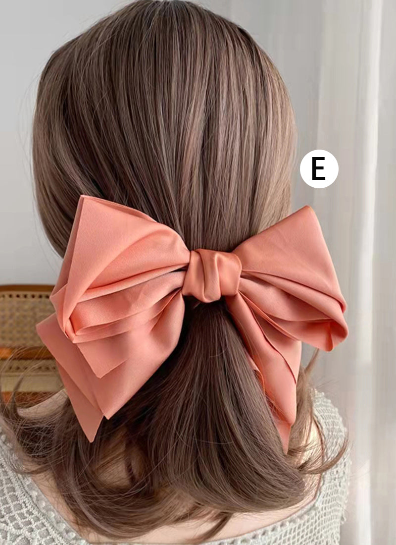 Bow Decor Hair Clip