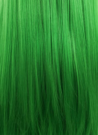 Straight Green Lace Front Synthetic Wig LF031 - Wig Is Fashion