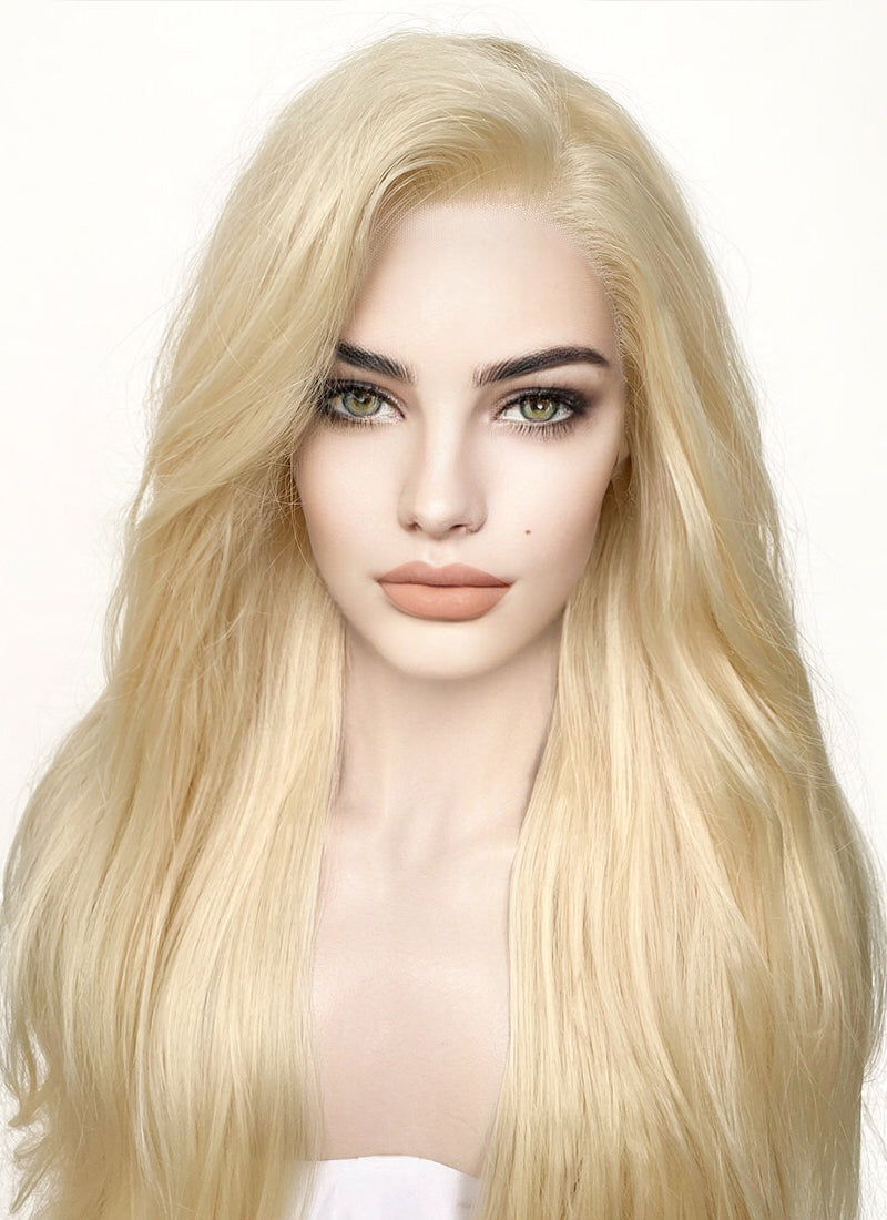 Blonde Straight Lace Front Synthetic Wig LF1314