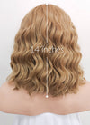 Dark Flaxen Wavy Lace Front Synthetic Wig LF1532 - Wig Is Fashion Australia
