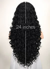 Spiral Curly Black Lace Front Synthetic Wig LF166 - Wig Is Fashion