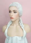 White French Braid Lace Front Synthetic Wig LF2014