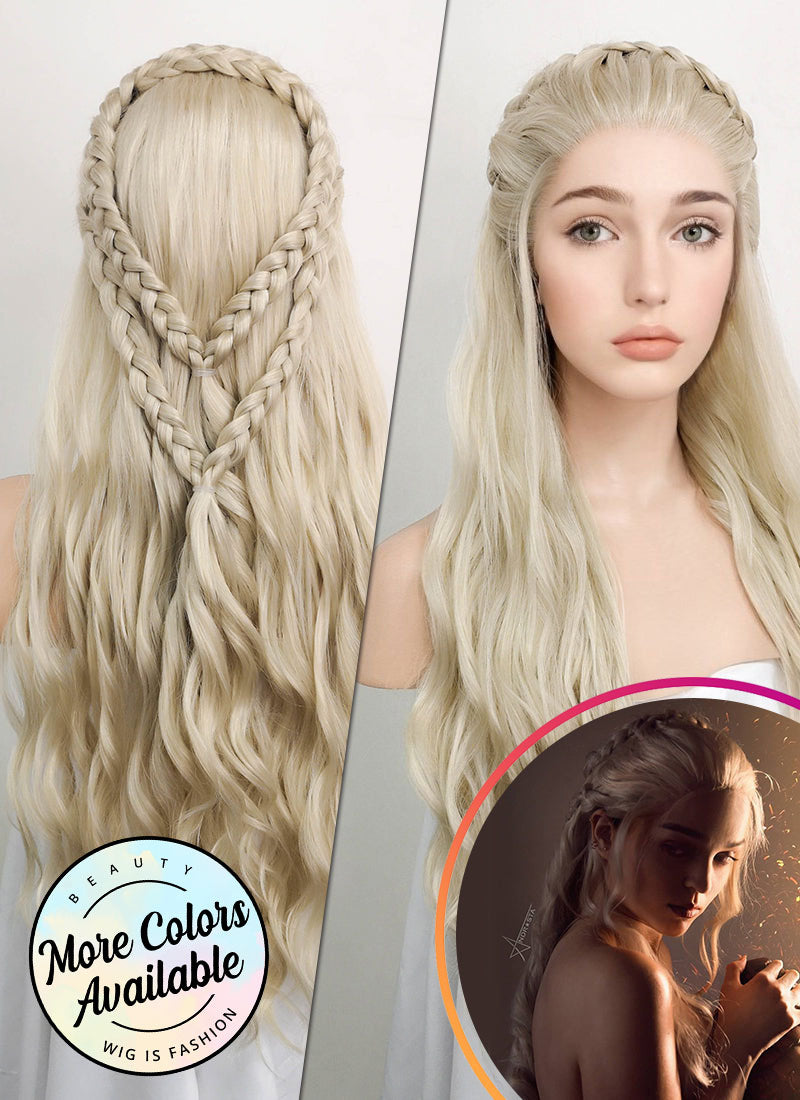Blonde hot sale khaleesi wig