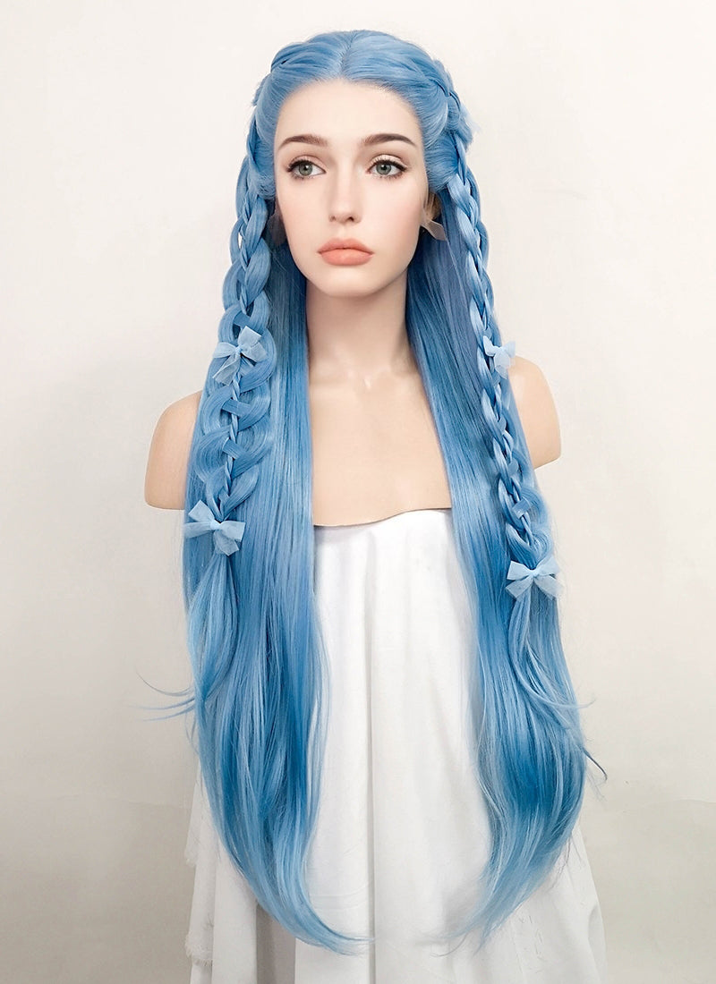 Blue wig asda cheap