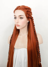 Ginger Braided Yaki Lace Front Synthetic Wig LF2097