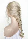 Light Ash Blonde Braided Lace Front Synthetic Wig LF2132
