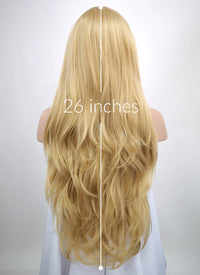 Wavy Blonde Lace Front Synthetic Wig LF323 - Wig Is Fashion Australia