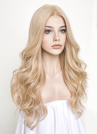 Blonde Wavy Lace Front Kanekalon Synthetic Wig LF3241