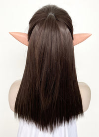 Critical Role The Legend of Vox Machina Vax'ildan Brunette Straight Lace Front Synthetic Wig LF3276