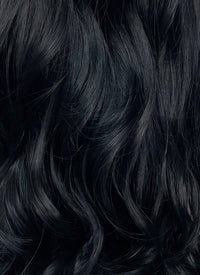 Black and Grey Money Piece Wavy lace front sythetic wig LF3298