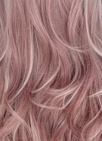 Two Tone Pink Wavy Lace Front Synthetic Wig LF5148