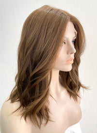 Brunette Wavy Lace Front Kanekalon Synthetic Wig LF6000