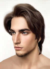 Tangled Flynn Rider Brunette Straight Lace Front Synthetic Men's Wig LF6031