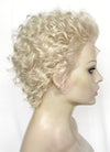 Good Omens Aziraphale Ash Blonde Curly Lace Front Synthetic Men's Wig LF6041