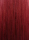 Straight Yaki Red Lace Front Synthetic Wig LF624A - Wig Is Fashion Australia