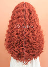 Ginger Spiral Curly Lace Front Synthetic Wig LF663J - Wig Is Fashion