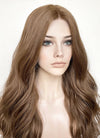 Brunette Wavy Lace Front Kanekalon Synthetic Wig LF7000