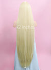 Straight Yaki Blonde Lace Front Synthetic Wig LF701E - Wig Is Fashion