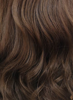 Dark Brown Wavy Lace Front Synthetic Wig LFB1265 - Wig Is Fashion