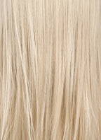 Ash Blonde Straight Hush Layered Cut Lace Front Synthetic Wig LFK5536A