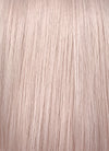 Pastel Pale Plum Straight Bob Lace Front Synthetic Wig LFK5552