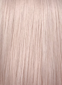 Pastel Pale Plum Straight Bob Lace Front Synthetic Wig LFK5552