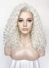 White Curly Lace Front Synthetic Wig LFK5555