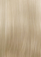 Pastel Ash Blonde Straight Yaki Lace Front Synthetic Hair Wig LN6031