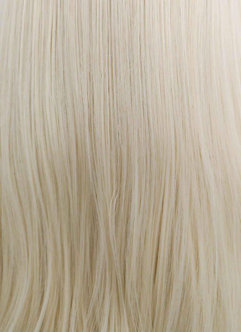 Straight Platinum Blonde Lace Front Synthetic Wig LW150D - Wig Is Fashion