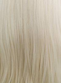 Straight Platinum Blonde Lace Wig CLW150D (Customisable) - Wig Is Fashion