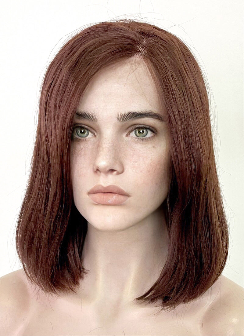 The Last of Us Ellie Williams Brunette Wavy Lace Front Synthetic Wig LW4018