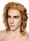 Blonde Wavy Lace Front Synthetic Men's Wig LW4021