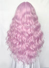 Pinkish Purple Wavy Lace Front Synthetic Wig LW4035