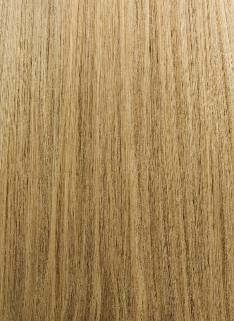 Straight Yaki Blonde Lace Wig CLF701S (Customisable) - Wig Is Fashion