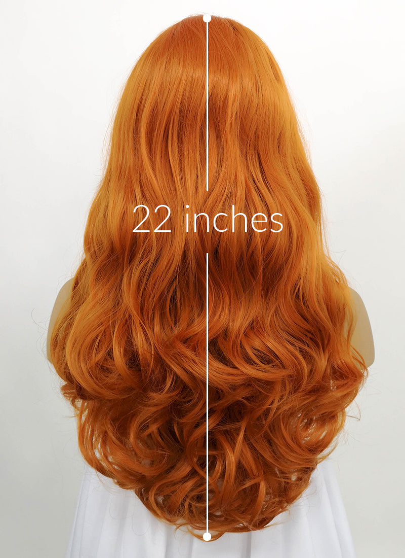 Ginger Wavy Lace Front Synthetic Wig LWB085E