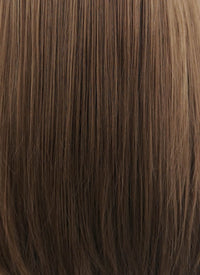 Chestnut Brown With Dark Roots Straight Synthetic Wig NS050 - Wig Is Fashion Australia