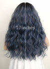 Dark Blue With Dark Roots Wavy Synthetic Wig NS054 - Wig Is Fashion Australia