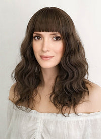 Stranger Things Joyce Byers Brunette Wavy Synthetic Wig NS065A