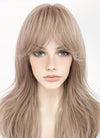 Ash Blonde Wavy Synthetic Hair Wig NS417