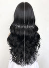 Black Wavy Synthetic Hair Wig NS421