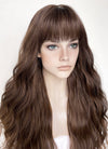 Two Tone Brown Wavy Synthetic Hair Wig NS422