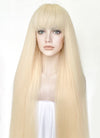 Blonde Yaki Straight Synthetic Hair Wig NS433