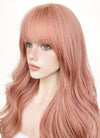 Pink Wavy Synthetic Hair Wig NS439