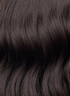 Blue Mixed Brunette Wavy Synthetic Hair Wig NS491