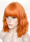 Orange Wavy Synthetic Hair Wig NS503