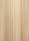 Blonde Mixed Brown Straight Synthetic Hair Wig NS520