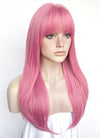 Pink Straight Synthetic Hair Wig NS522