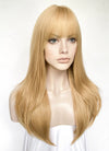 Blonde Straight Synthetic Hair Wig NS532