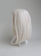 Collapsible White Plastic Wig Stand
